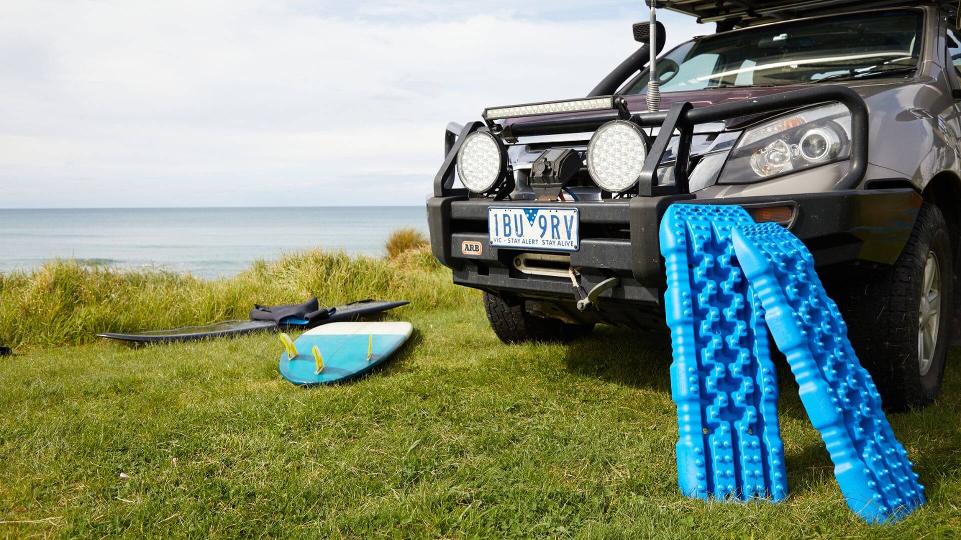 4WD Recovery Tracks By The Beach