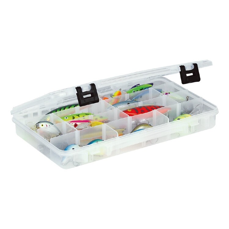 Generic Double Sided Plastic Portable Ocean Fishing Tackle Box
