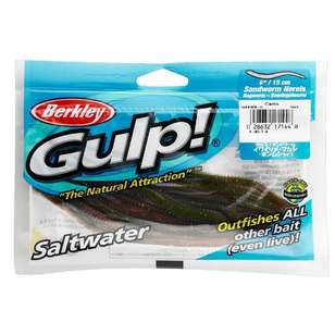 Berkley Gulp! Sandworm 6 Inch Lure Camo