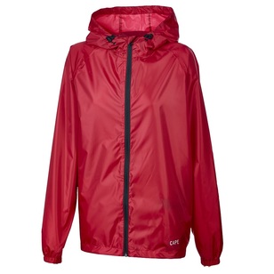 Cape Adults' Pack It Rain Jacket Crimson