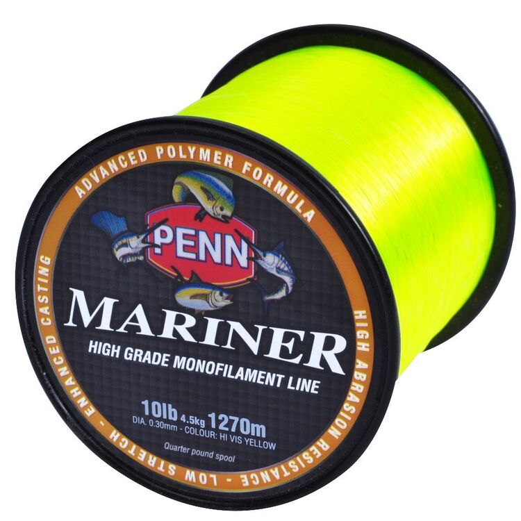Penn Mariner 1/4lb Spool Line Yellow 20 lb