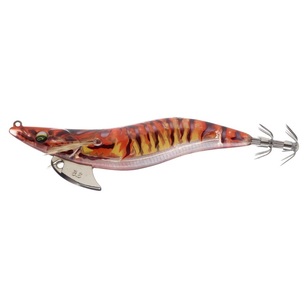 Daiwa Emeraldas Nude Squid Jig Size 3.5 Orange Ebi