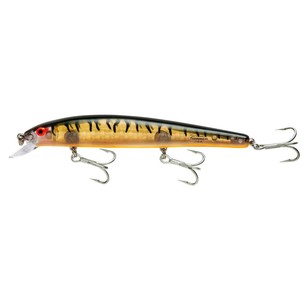 Bomber Saltwater Long A 17A 175mm Lure Gold Prism & Black Back