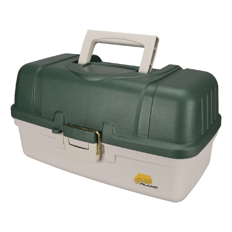 Tackle Box with Drawer and 3 Trays  Fishing tackle storage, Tackle box,  Fishing tackle box