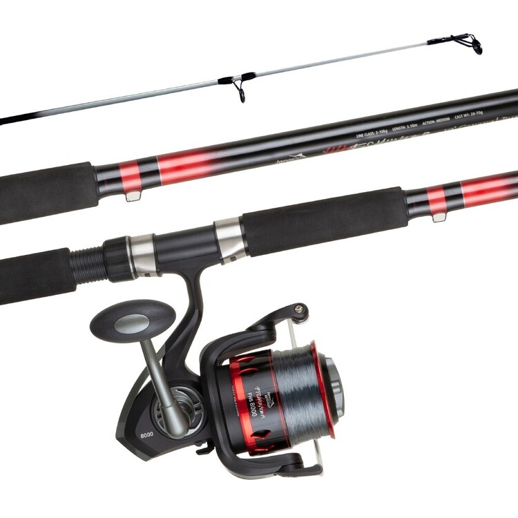 7ft Jarvis Walker Pro Hunter 1-4kg Fishing Rod and Reel Combo - 2