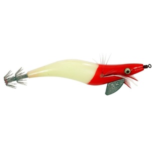 SureCatch Squid Jig Lure Red Head & Lumo