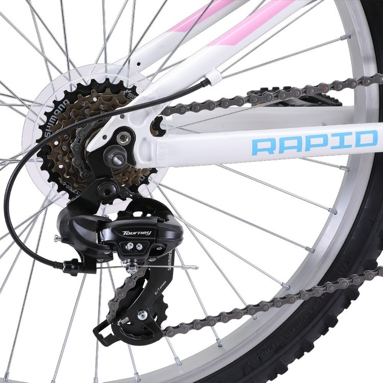 fluid rapid 24 inch mountain bike