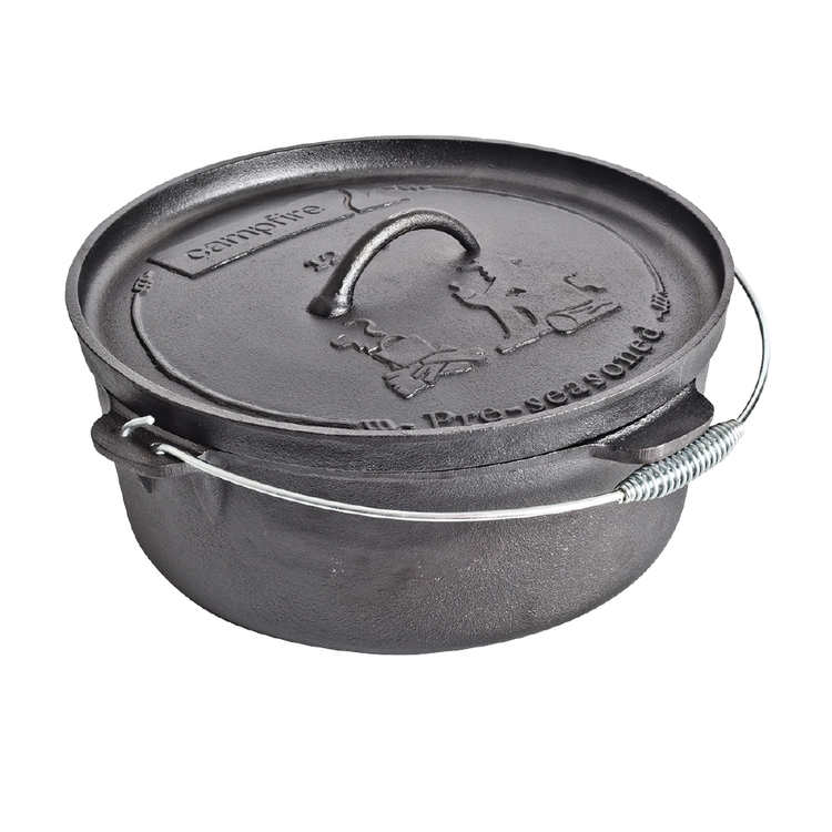 Bush Baby Cast Iron Reversible BBQ Grill Plate, Cast Iron Pots & Potjies, Outdoor Cookware, Outdoor