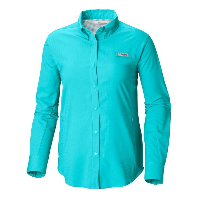 Columbia Women's Tamiami II Long Sleeve Shirt Opal Blue