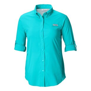 Columbia Women's Tamiami II Long Sleeve Shirt Opal Blue