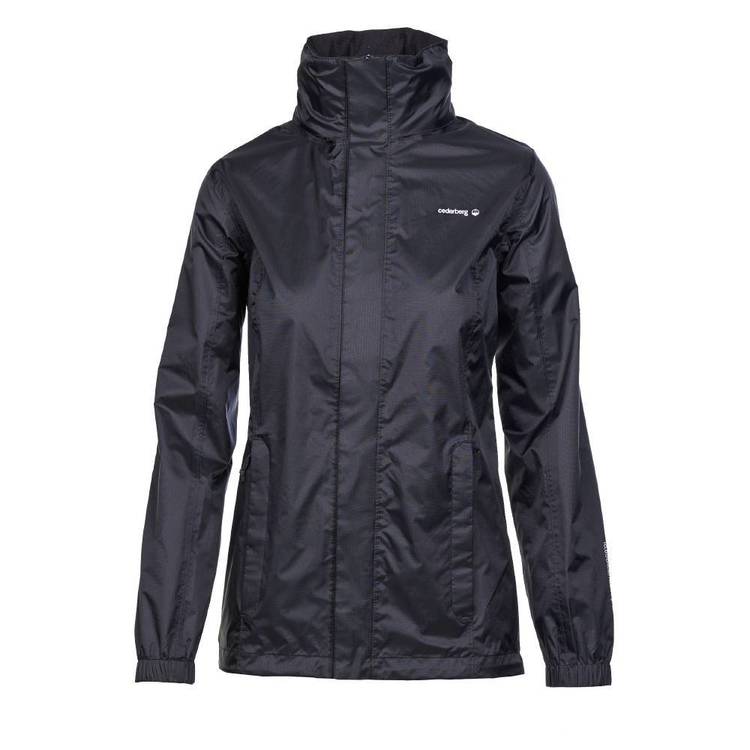 Cederberg Women's Cottesloe Rain Jacket Black X Large