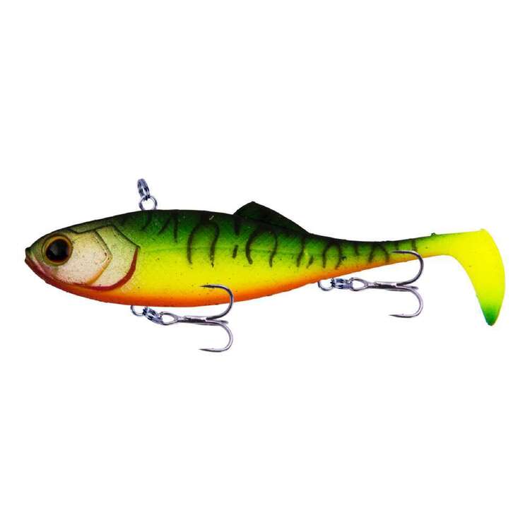 Berkley Shimma Shad Soft Vibe Lure 65mm Fire Tiger