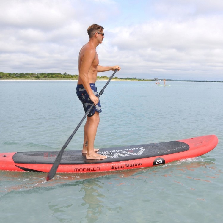 Aqua Marina Monster Inflatable Stand Up Paddle Board With Paddle