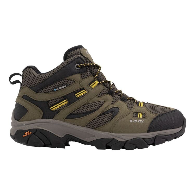 HI-TEC Men's Ravus Vent Lite Mid Waterproof Hiking Boots Smokey Brown ...