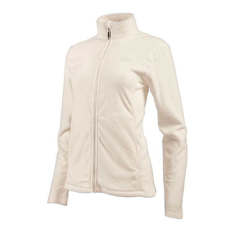 Women's Navis Full Zip Fleece Jacket Arctic White