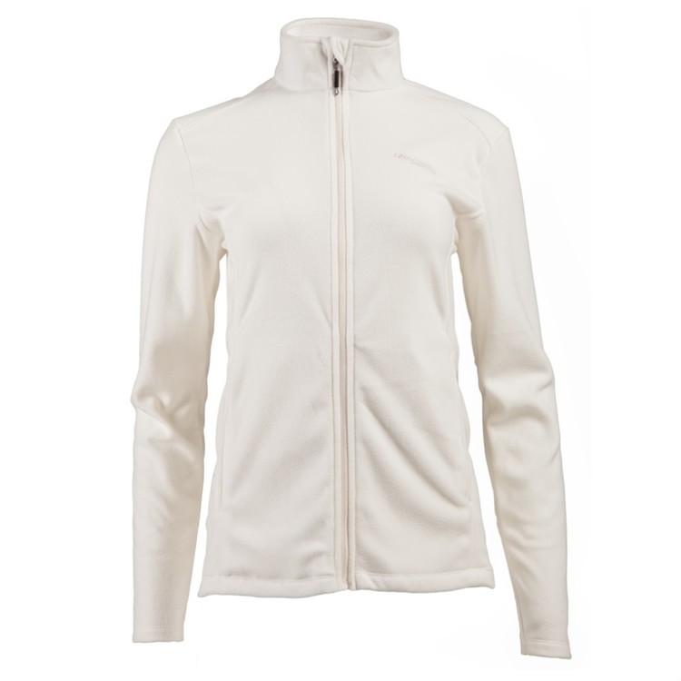Mountain Designs Women's Navis Full Zip Fleece Jacket Winter White