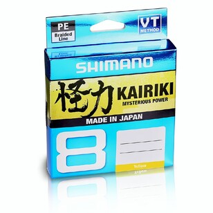 Shimano Kairiki 8 Braid Line 150m Yellow