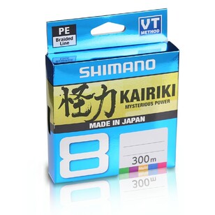 Shimano Kairiki 8 Braid Line 300m Multicoloured