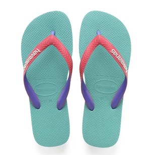 Havaianas Kids' Top Mix Thongs Lake Green Flamingo