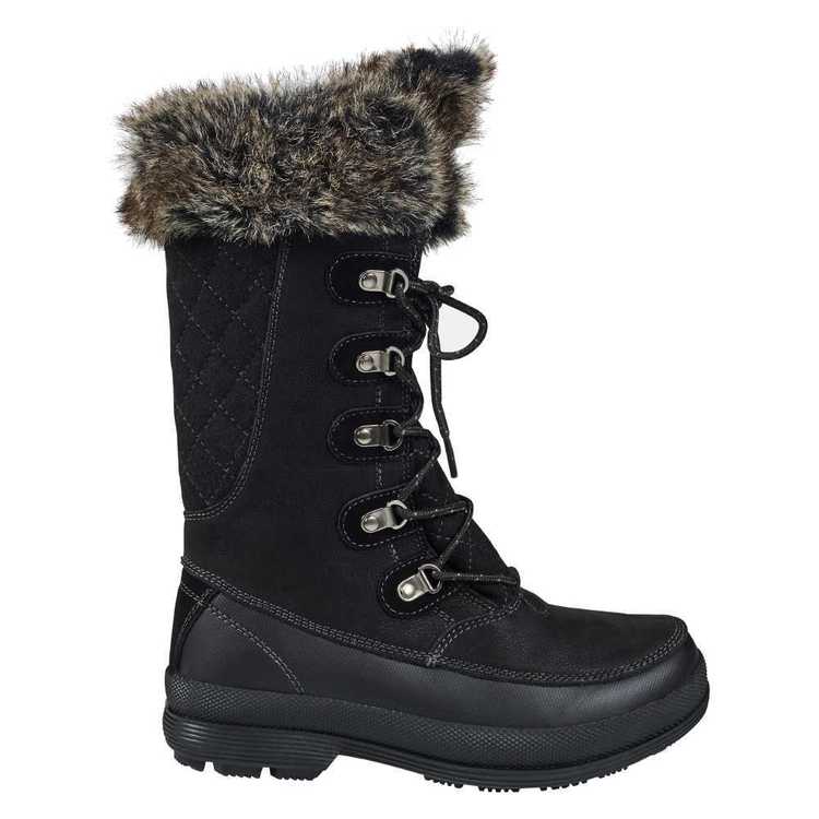 Chute Fairmont Snow Boots With Fur Lining - Anaconda