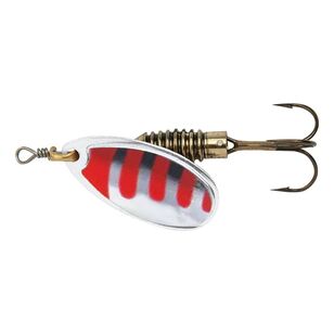 Celta Spinner Bait Lure Size 1 Silver, Red & Black