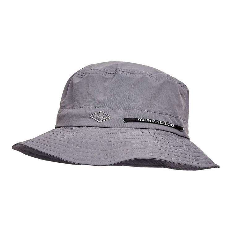 Mountain Designs Adults' Unisex Micalong Bucket Hat Charcoal Small - Medium