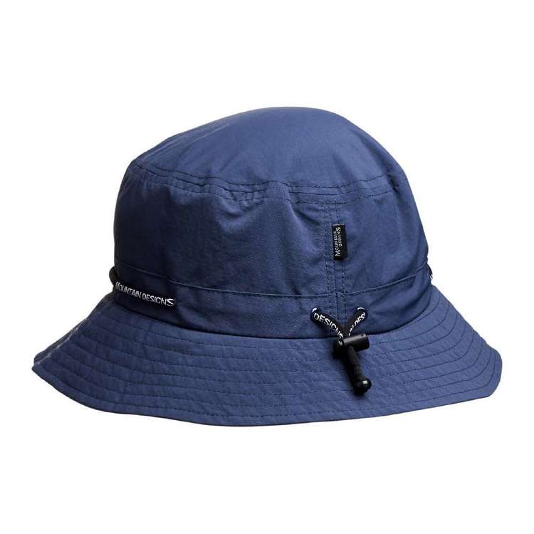 Mountain Designs Adults' Unisex Micalong Bucket Hat Navy Small - Medium