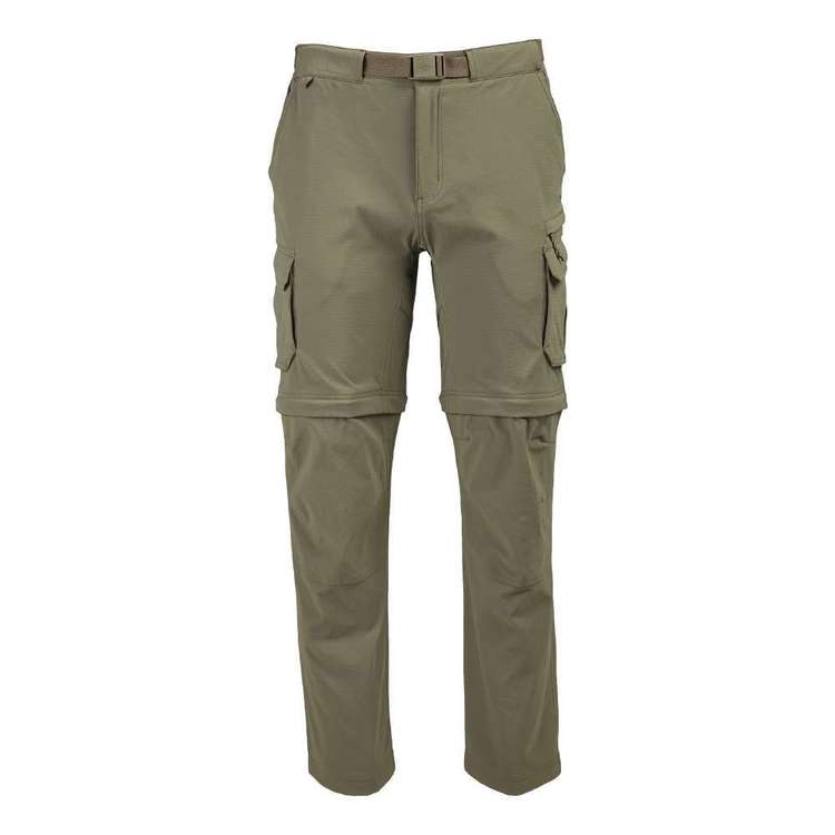 Mountain Designs Men's Larapinta Convertible Pant Olive Green 30