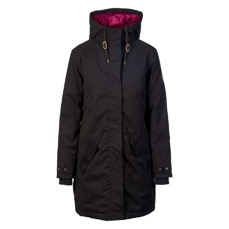 Gondwana Women's Warrimoo Insulated Long Line Jacket Black