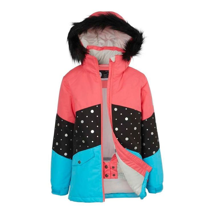Chute Youth Snowboard Print Jacket Multicoloured