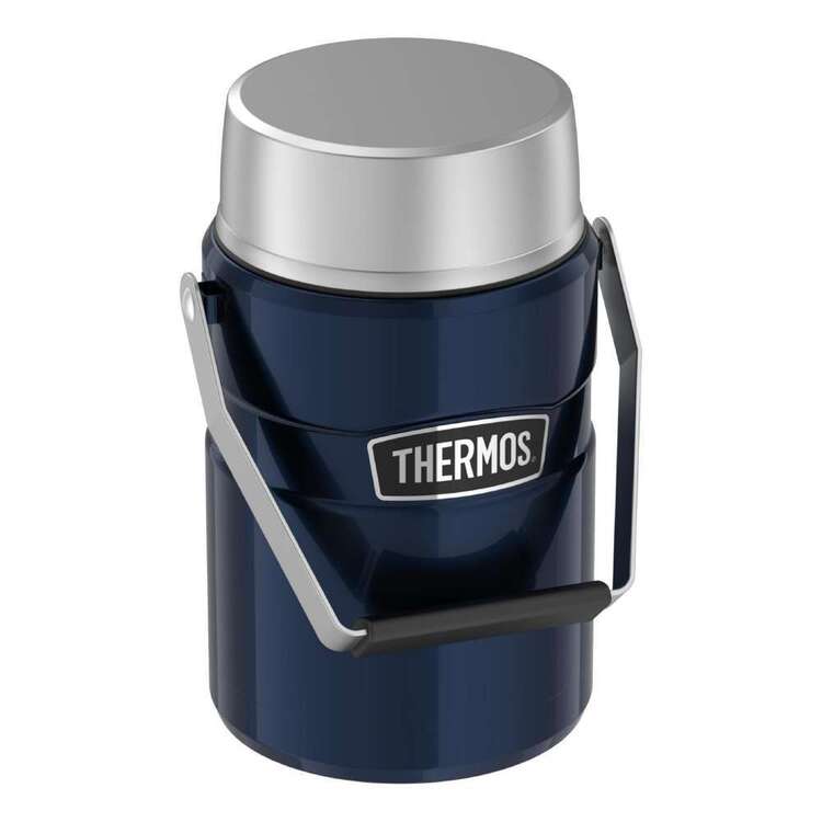 Thermos King Big Boss Stainless Steel Food Jar Navy 1.39L