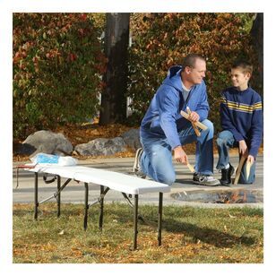 Lifetime 5-Foot Fold-In-Half Bench White 5 ft