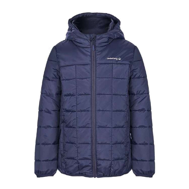 Cederberg Youth Recycled Baffle Jacket Navy