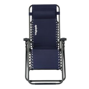 Spinifex Full Fabric Lounge Recliner Blue