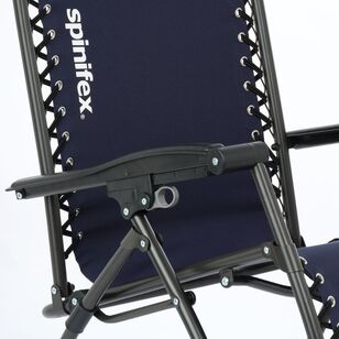 Spinifex Full Fabric Lounge Recliner Blue