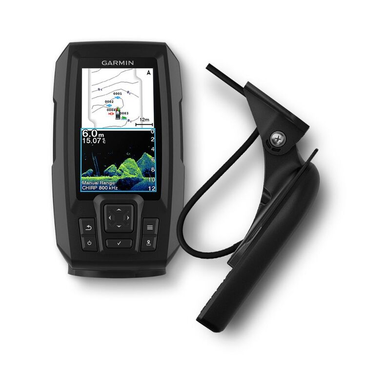 Garmin STRIKER Vivid 4cv Fishfinder GPS Plotter With GT20-TM Transducer