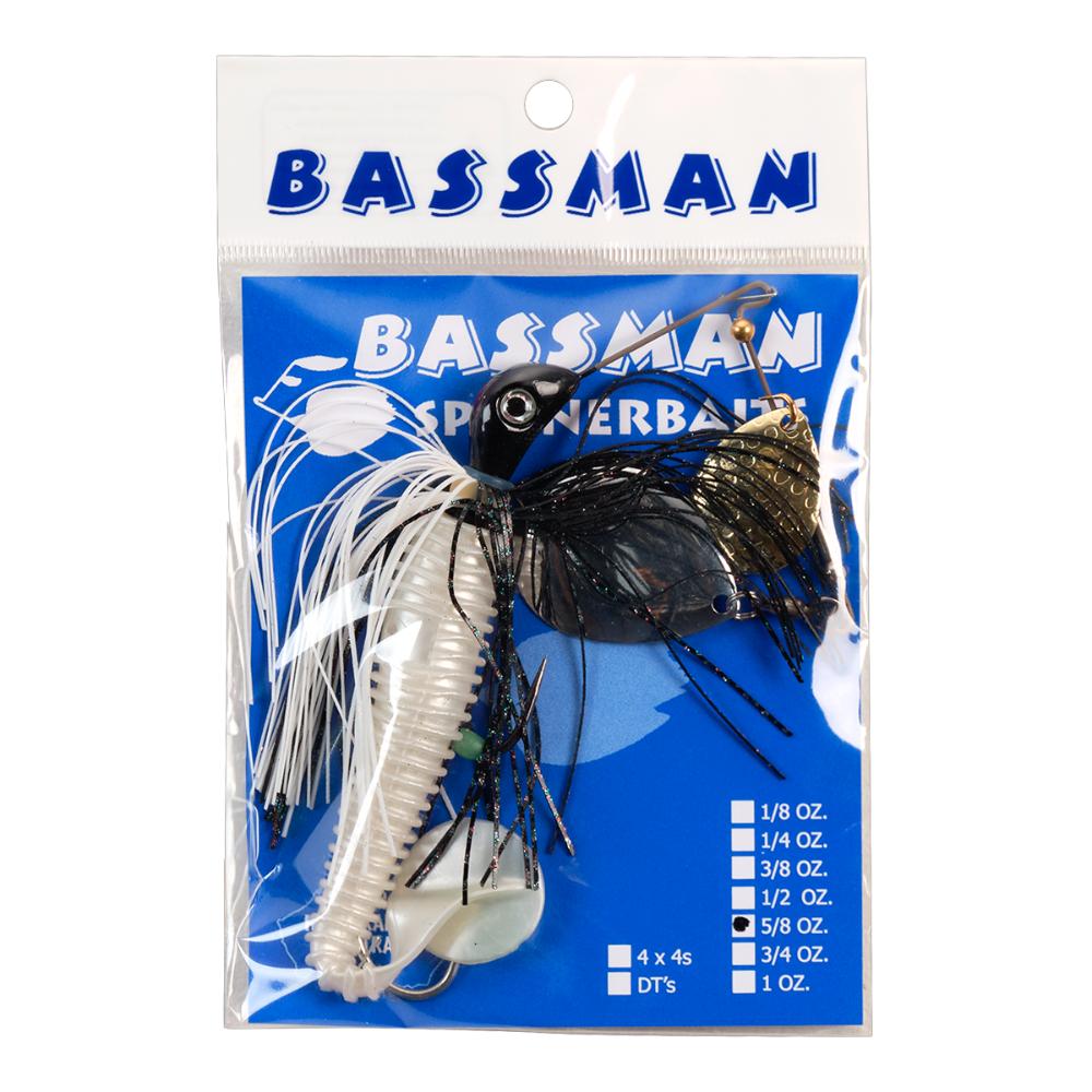 Bassman Codman Pre-Rigged 1/2oz Spinnerbait Black & Orange