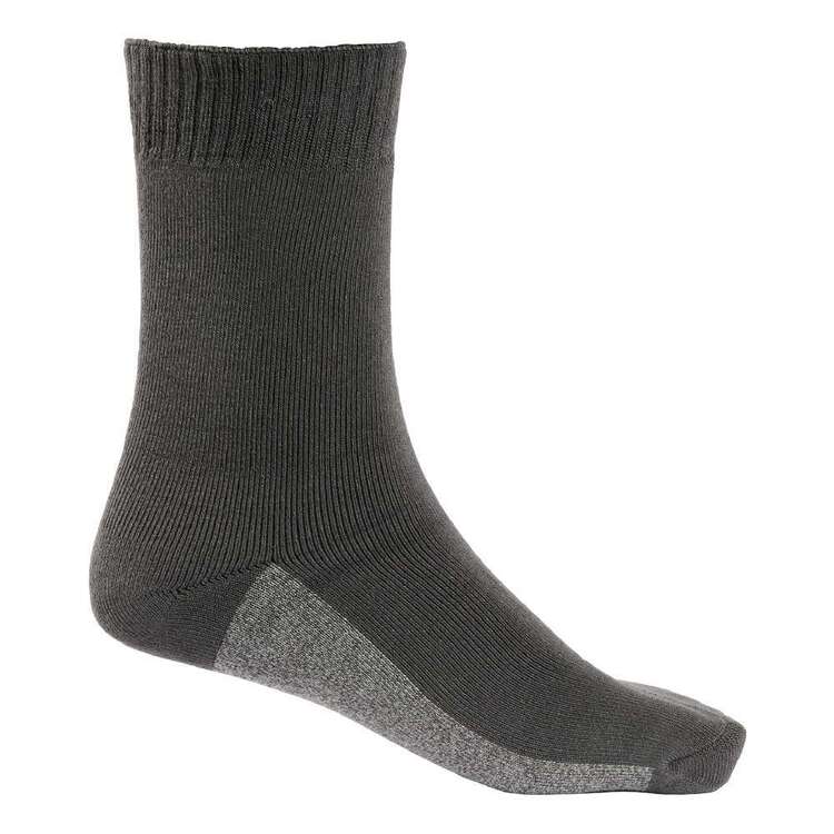 Cederberg Bamboo Heavy Duty Crew Length Socks Charcoal