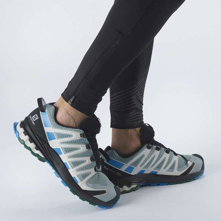willekeurig redactioneel Gehoorzaamheid Salomon XA Pro 3D V8 Men's Low Hiking Shoes Slate, Blue & Pacific