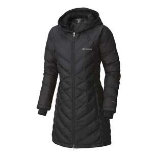 Women's hooded down jacket Columbia Heavenly (Black) - Alpinstore