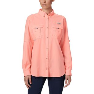 Columbia Women's Bahama PFG Shirt 884 Tiki Pink