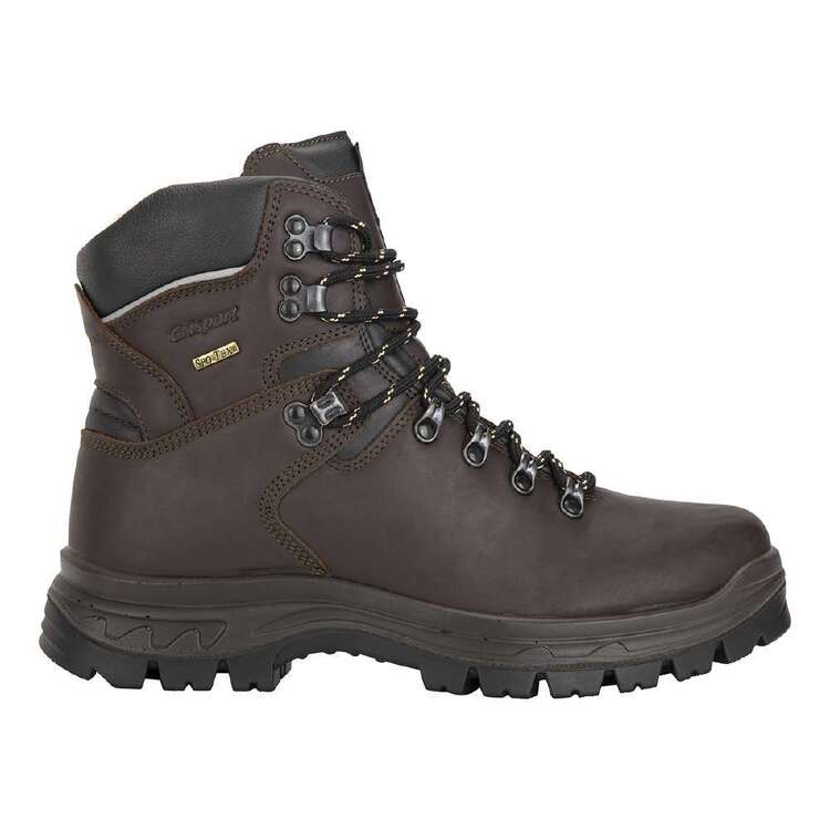 Grisport Men's Denali Waterproof Mid Hiking Boots Dark Chocolate