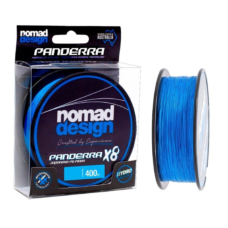 Nomad Design - Panderra 8X Braid, Braided Fishing Line Blue 40 Pound, 600  Yards