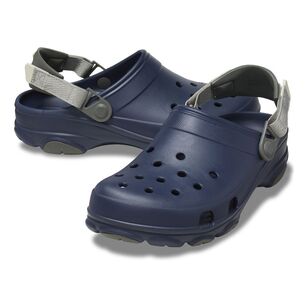 Crocs Men's All Terrain Clogs Navy / Dusty Olive