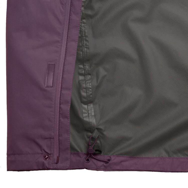 Mountain Designs Women's Florence Rain Jacket Purple 16