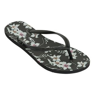 O'Neill Women's Solana Thongs Black 2 & Black 2