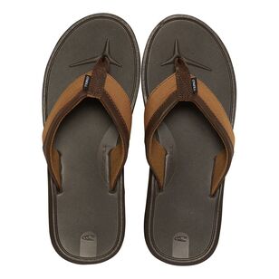 O'Neill Men's Beacon Thongs Dark Brown