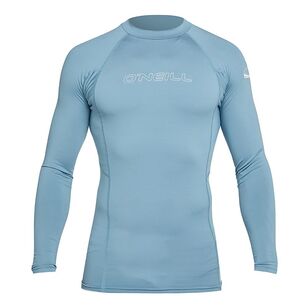 O'Neill Men's Basic Long Sleeve Rash Vest Dusty Blue