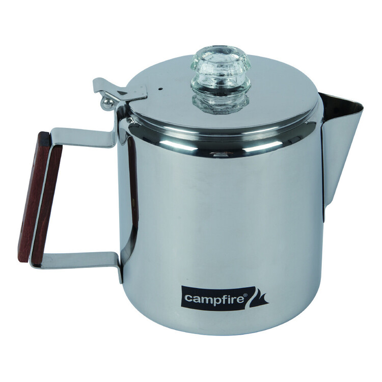 Scoutmaster Camping Coffee Percolator – 24 CUP Campfire Coffee Pot