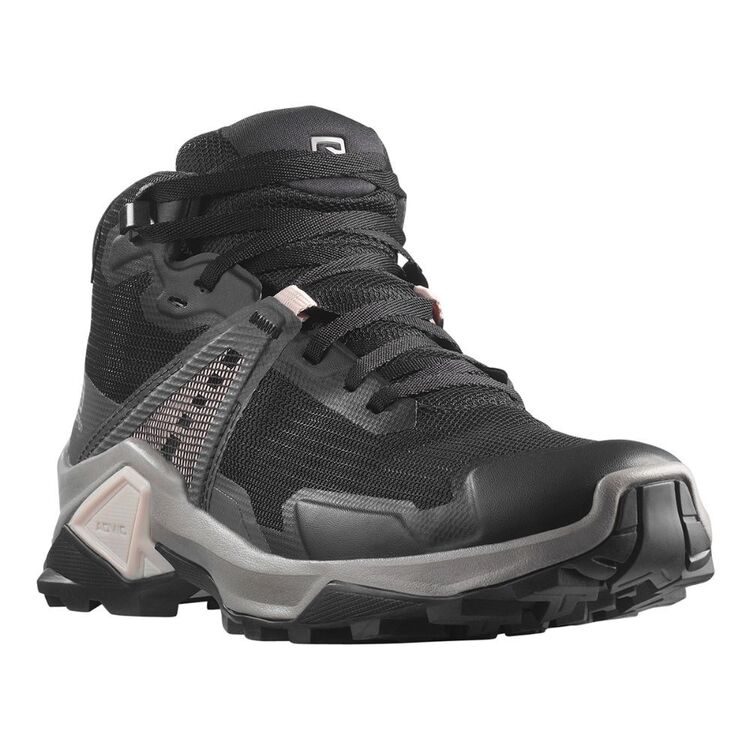 Salomon Women's X Raise 2 Gore-Tex Mid Hiking Shoes Black, Magnet ...